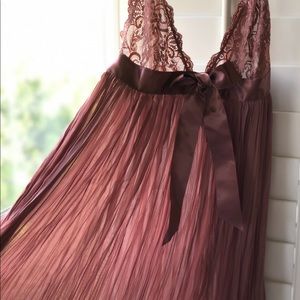 Victoria Secrets mauve babydoll new with tags